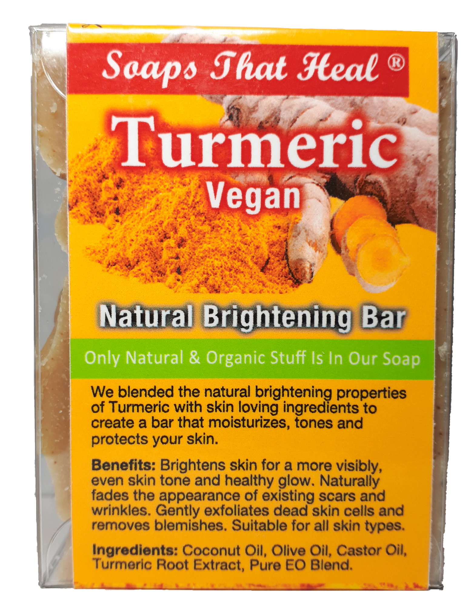 Turmeric Vegan Brightening Bar