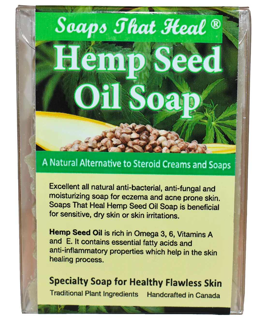 Clarifying Hemp Seed Oil Bar – For Oily, Problematic & Sensitive Skin