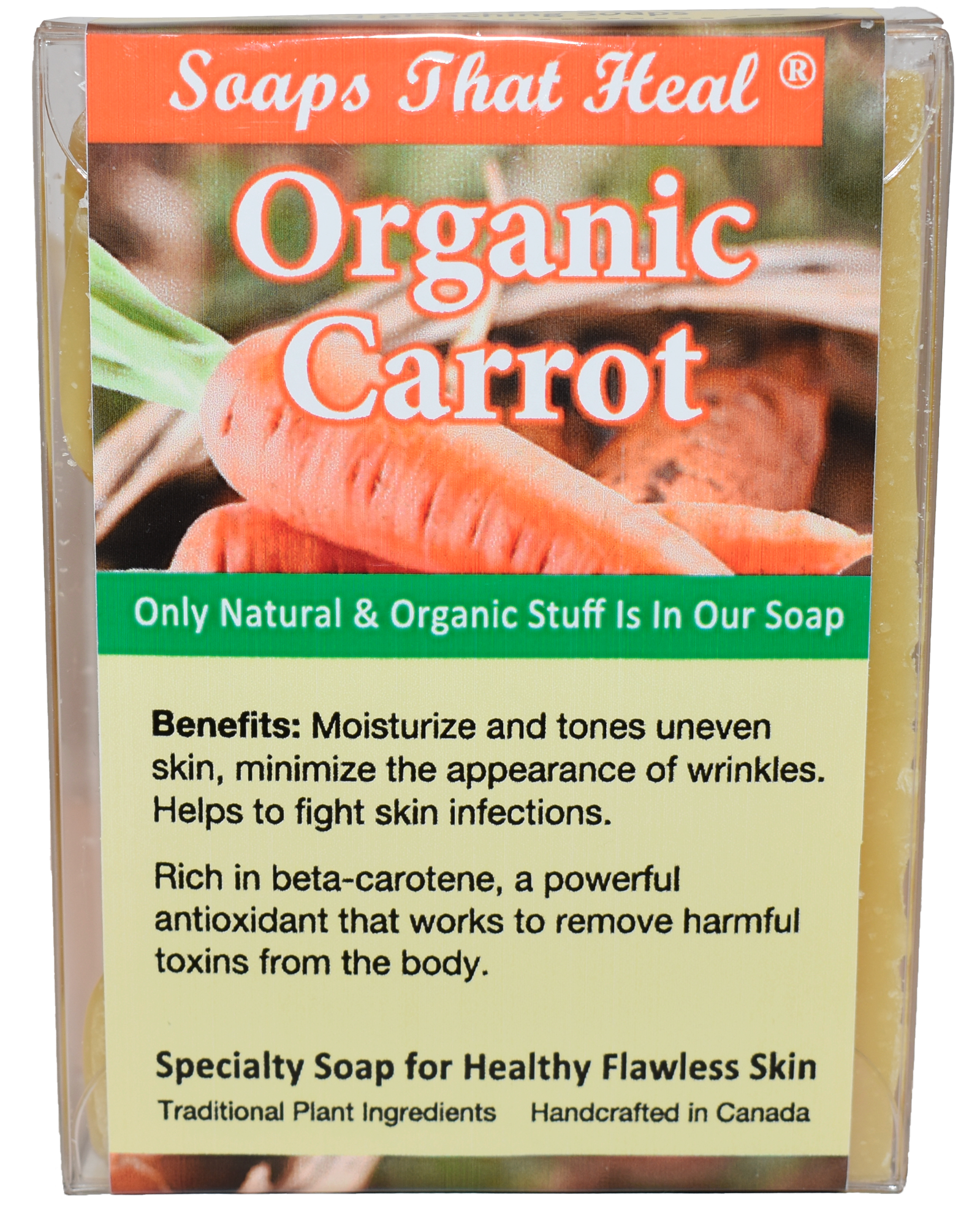Organic Carrot Soap