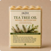 Tea Tree Clarifying Bar – Clears Blemishes, Fights Breakouts, Purifies Skin