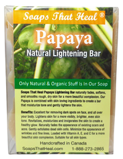 Papaya Natural Lightening Bar