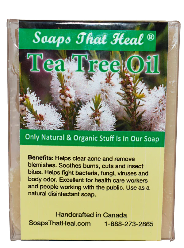 Tea Tree Clarifying Bar – Clears Blemishes, Fights Breakouts, Purifies Skin